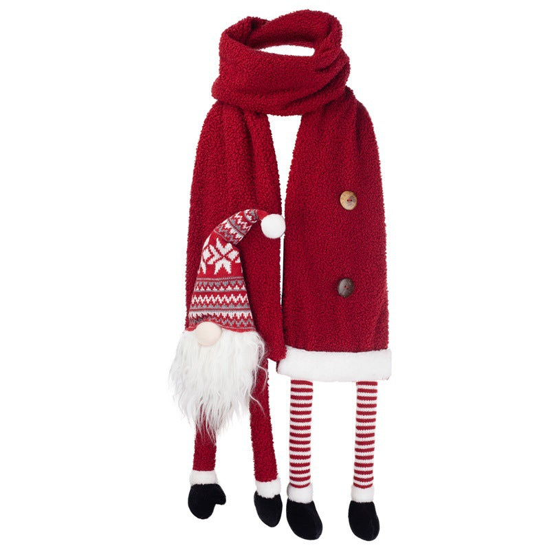 Faceless Santa Claus Scarf