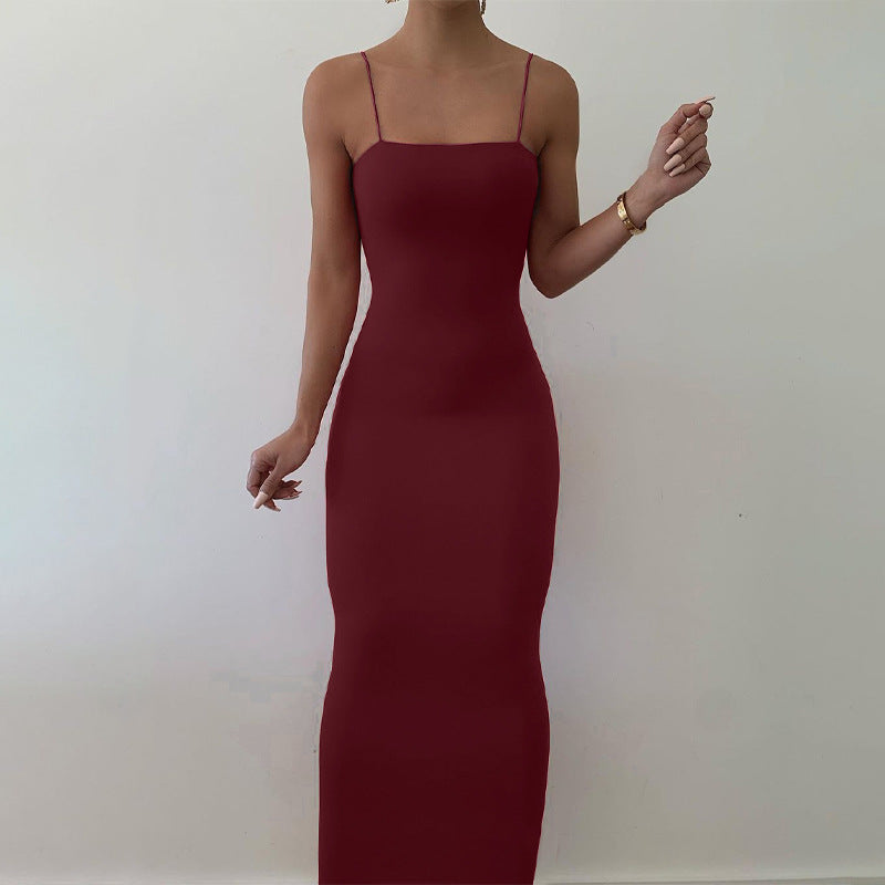 Women's Sexy Suspender Fashion Slim Dress