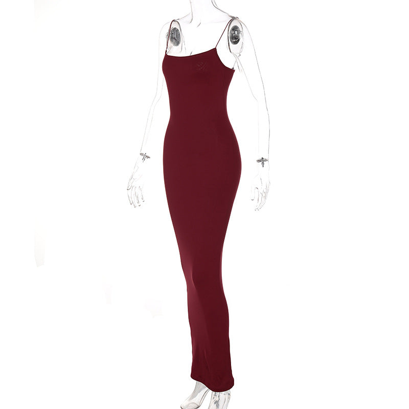 Women's Sexy Suspender Fashion Slim Dress