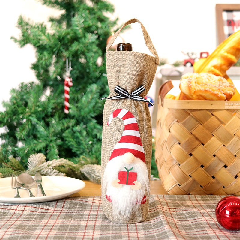 Christmas Portable Wine Bottle Holder
