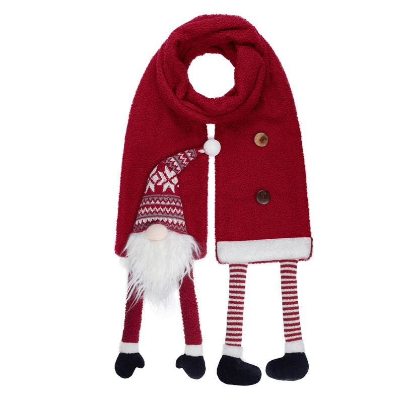 Faceless Santa Claus Scarf