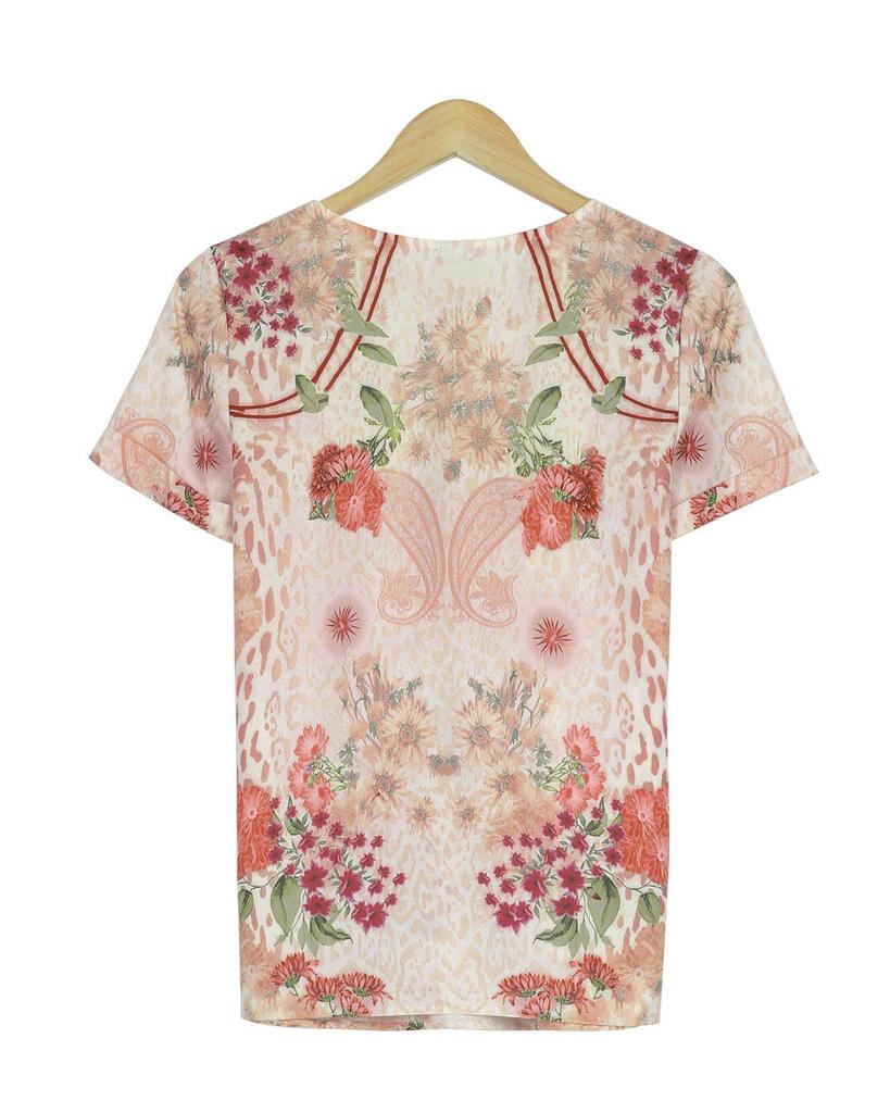 Groovy Print Short Sleeve Top