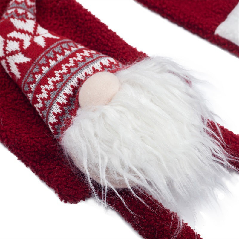 Faceless Santa Claus Scarf