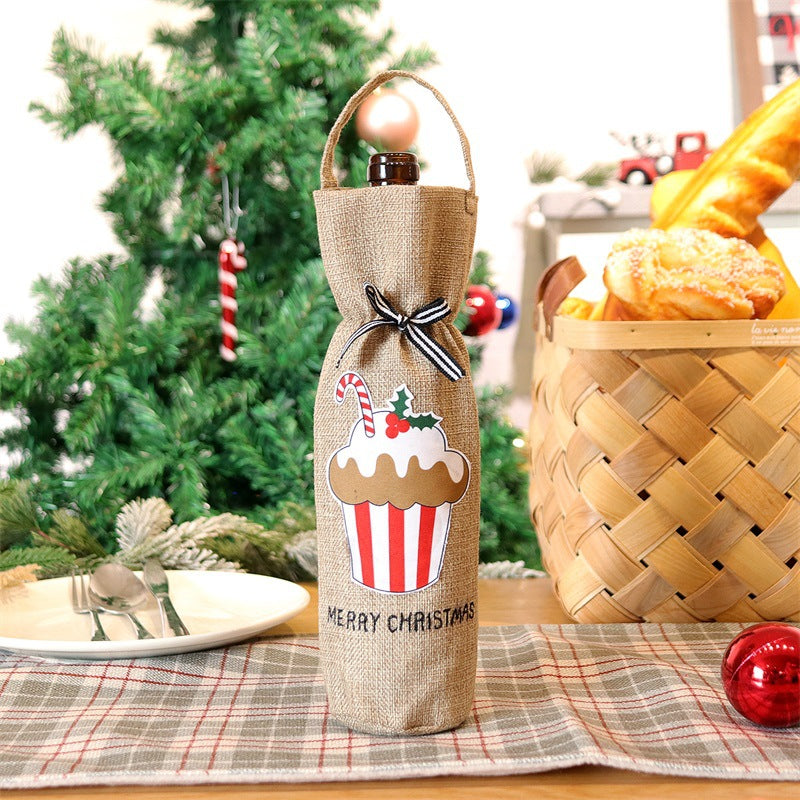 Christmas Portable Wine Bottle Holder