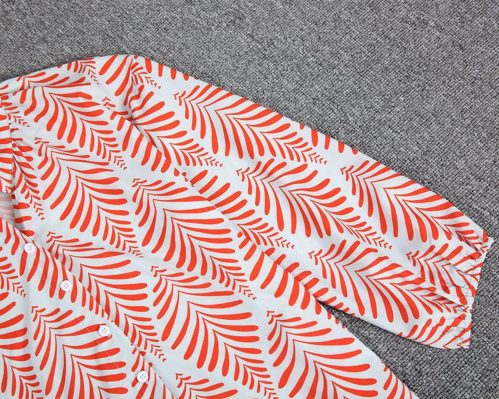 Modern Styling Print 3/4 Sleeve Top