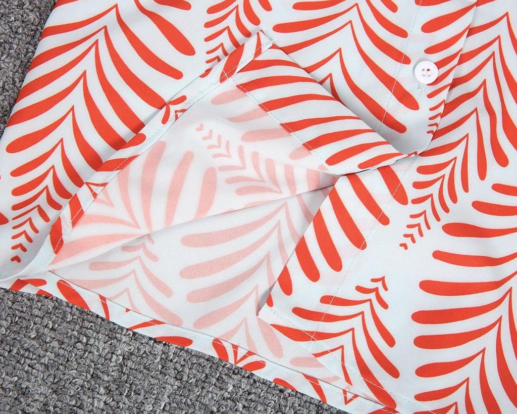 Modern Styling Print 3/4 Sleeve Top