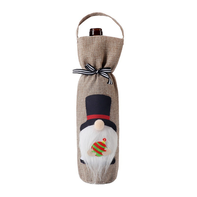 Christmas Portable Wine Bottle Holder
