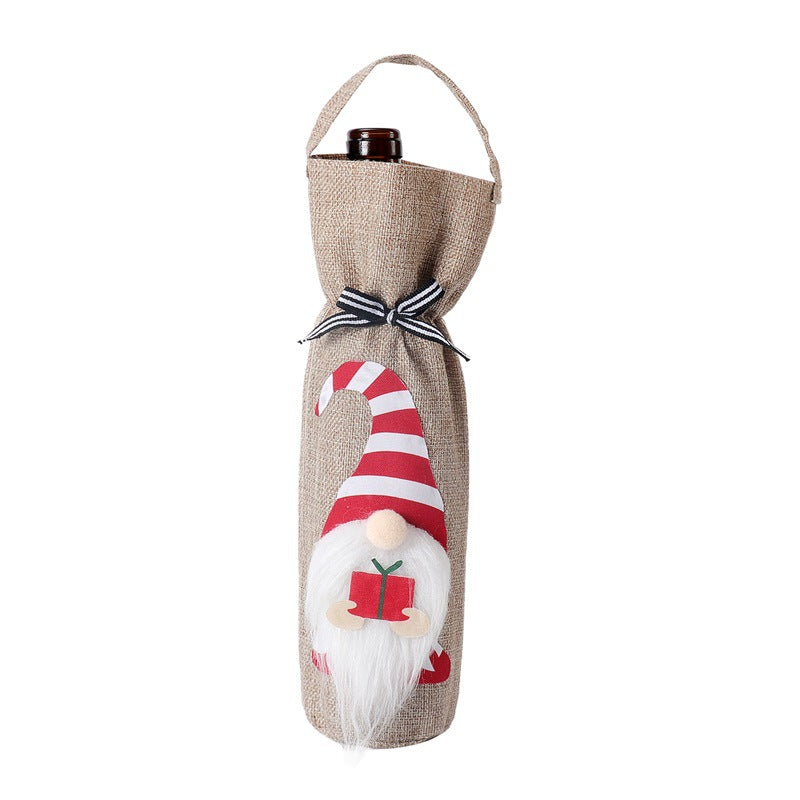 Christmas Portable Wine Bottle Holder