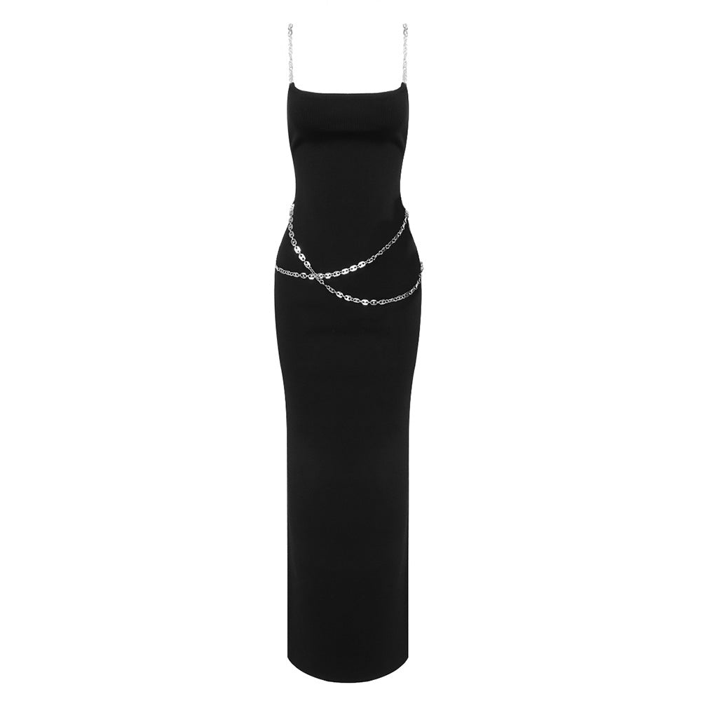 Women's Long Cami Party Dress Sexy Sleeveless Evening Gown