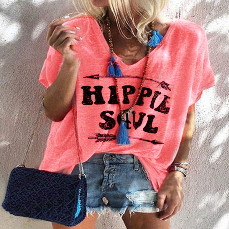 Hippie Soul Printed Short Sleeves