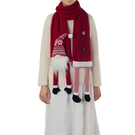 Faceless Santa Claus Scarf