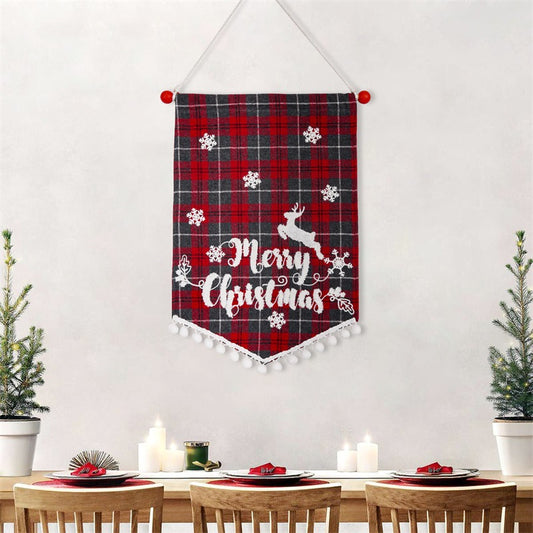 Hanging Flag Christmas Decorations