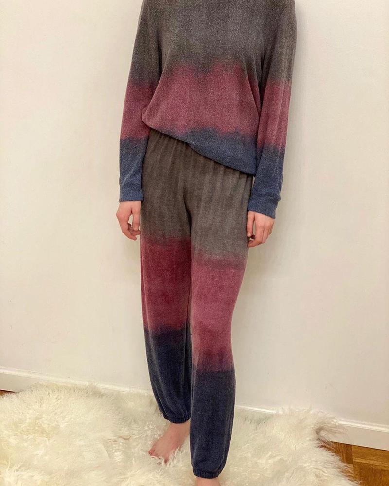 The Trifecta Dip Dye Loungewear Set