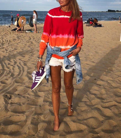 Beach Escape Tie Dye Sweatshirt