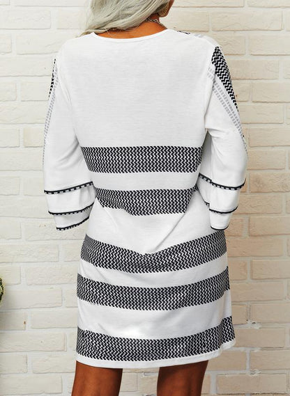 Let's Go Disco Flowing Mini-Dress