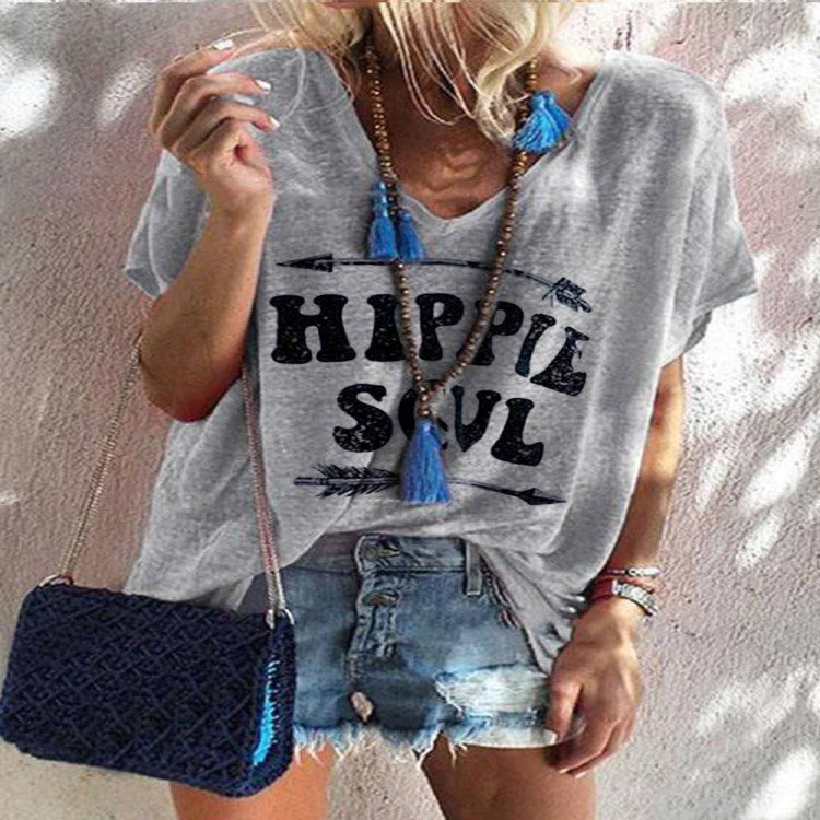 Hippie Soul Printed Short Sleeves