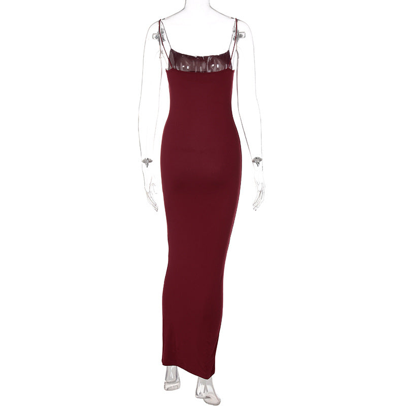 Women's Sexy Suspender Fashion Slim Dress
