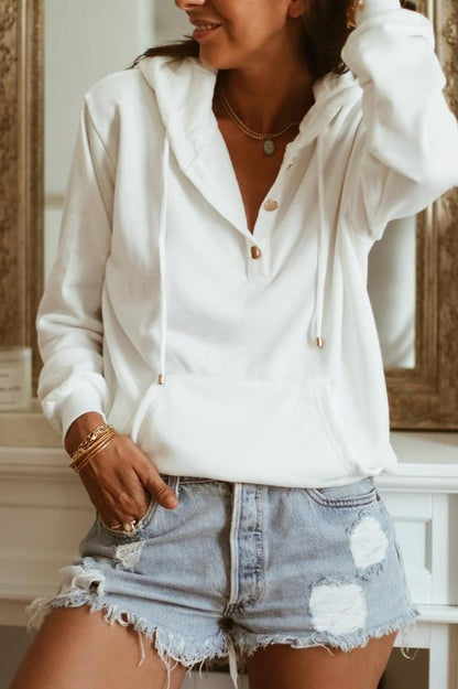 Better All The Time White Hoodie