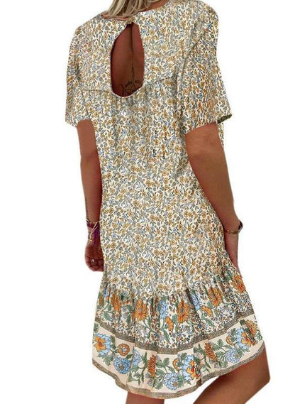 One Upon A Time Floral Print Dress