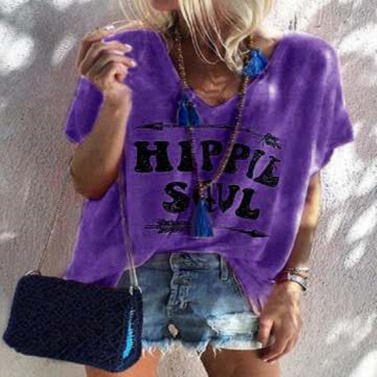 Hippie Soul Printed Short Sleeves