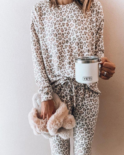 Well Rested Leopard Print Set