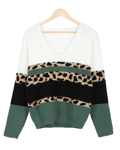 Fiercely Fashionable Colorblock Sweater