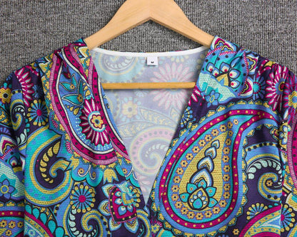 Groovy Girl Paisley Print Dress