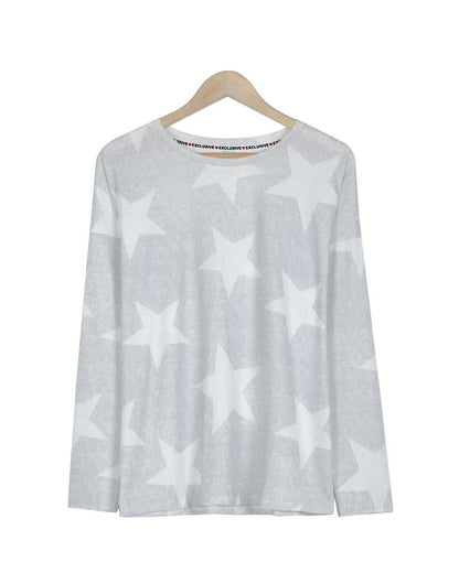 Comfy Crew Neck Long Sleeve Top