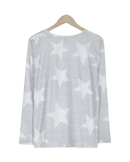 Comfy Crew Neck Long Sleeve Top