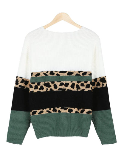 Fiercely Fashionable Colorblock Sweater