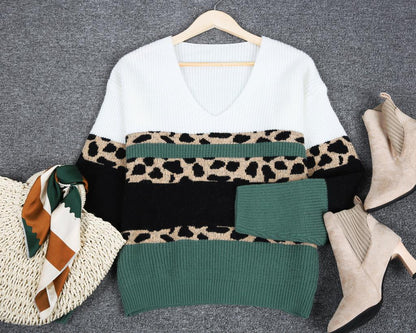 Fiercely Fashionable Colorblock Sweater