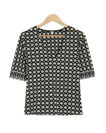 As Pretty As You Are Embroidered Blouse