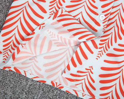 Modern Styling Print 3/4 Sleeve Top