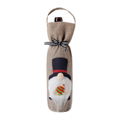 Christmas Portable Wine Bottle Holder